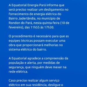 Temos um comunicado para você: